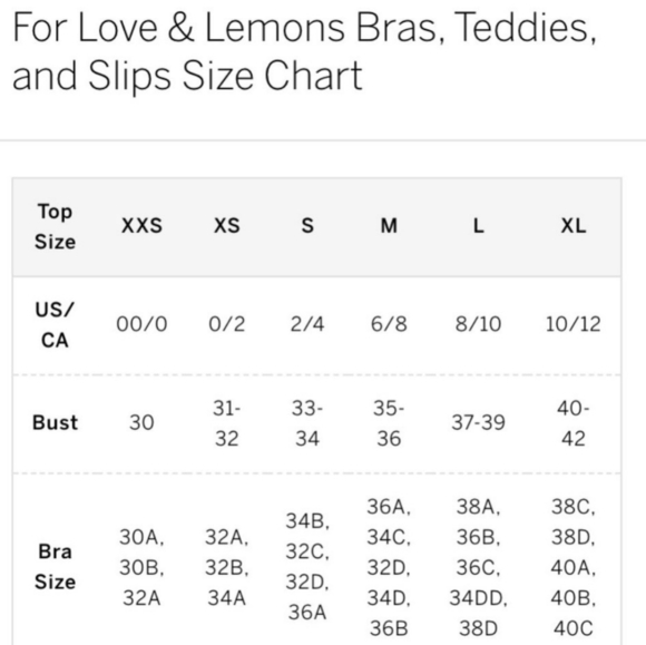 New!For Love and Lemons Forever Bustier Garter‎ - Picture 14 of 14